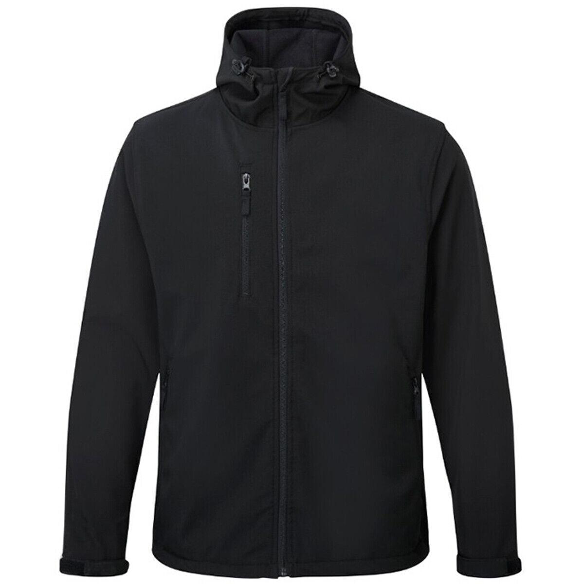 Mens Fort Holkham Softshell Windproof Water Resistant Hooded Fleece Lined Jacket