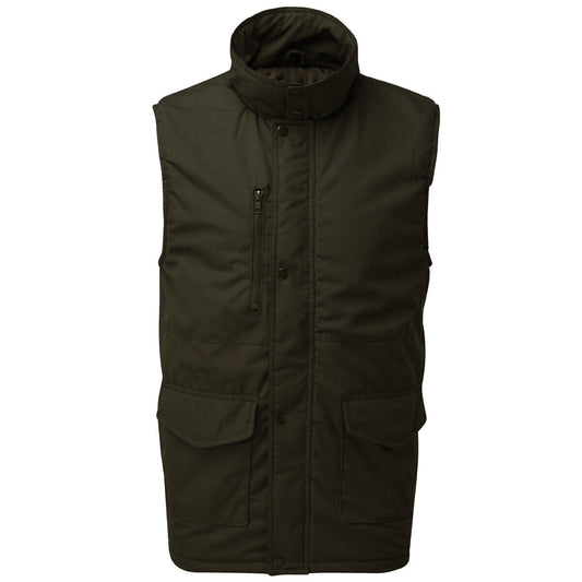 Mens Fort Wroxham Lightweight Hardwearing Quilted Bodywarmer Multipocket Gilet