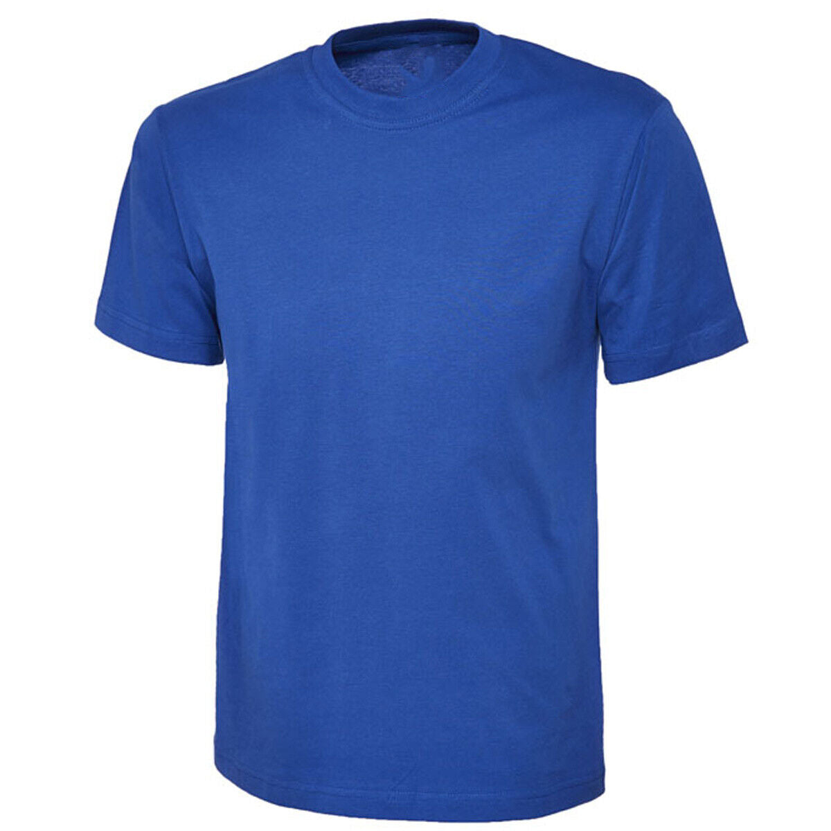 Mens Premium 200gsm Heavy Cotton Plain Blank Short Sleeve T-shirt | Top