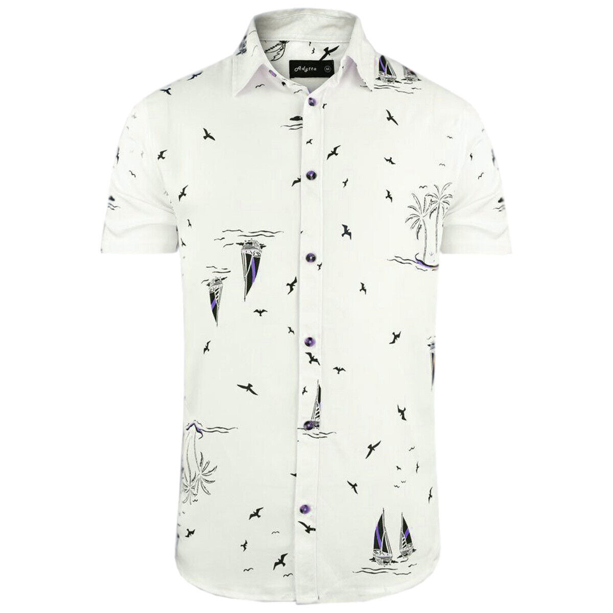 Men's Hawaiian Printed Viscose Shirts Ideal for Casual, Summer, Beach, Holiday's