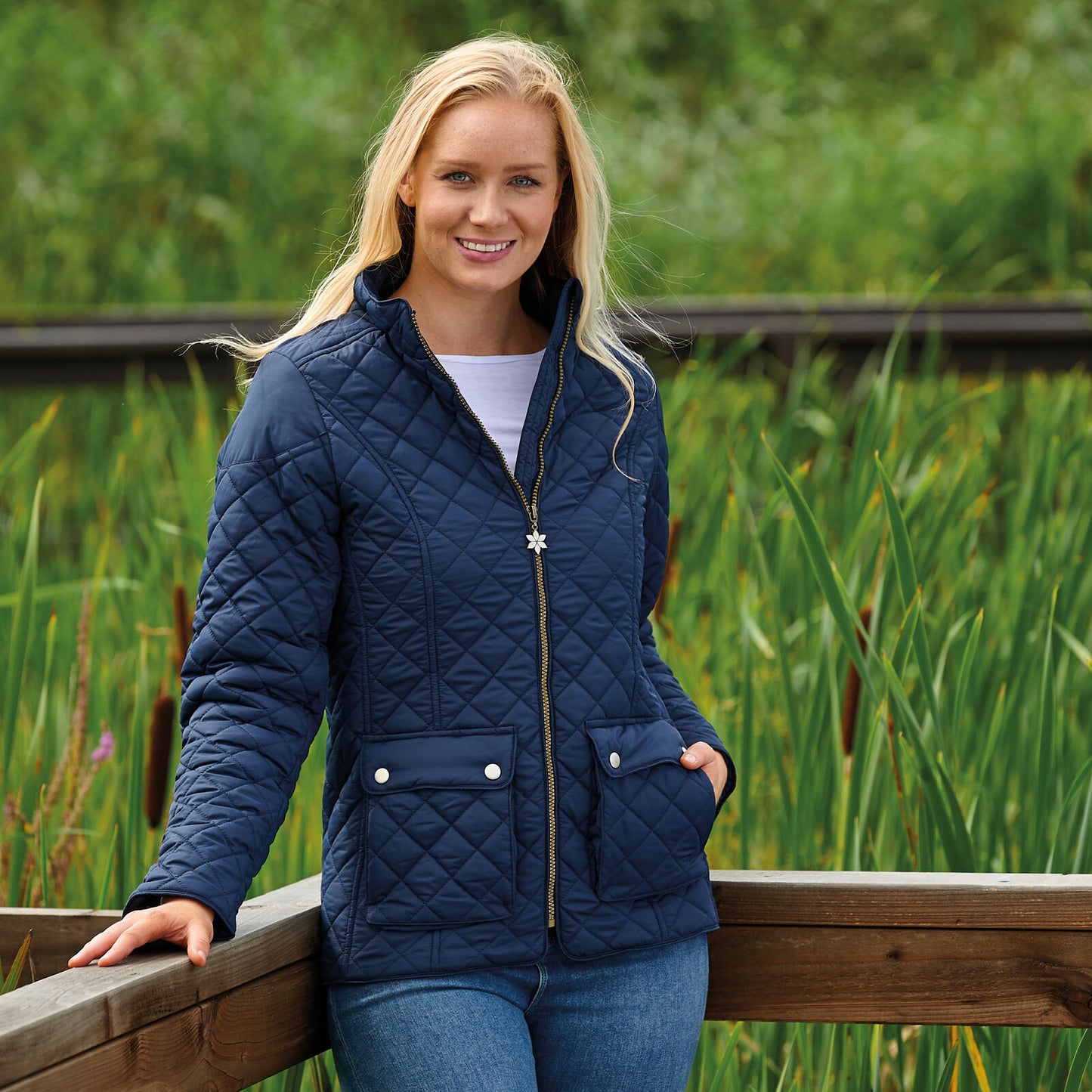 Ladies Champion Wisley Light Weight Quilted Jacket | Womens Casual Outdoor Coat