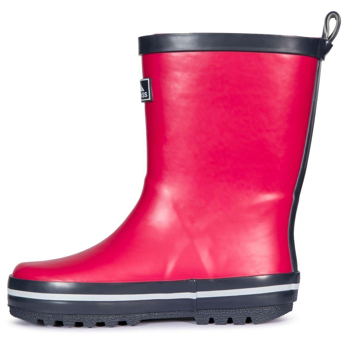 Unisex Kids Trespass Trumpet Wellies - Childrens Waterproof Wellington Boots
