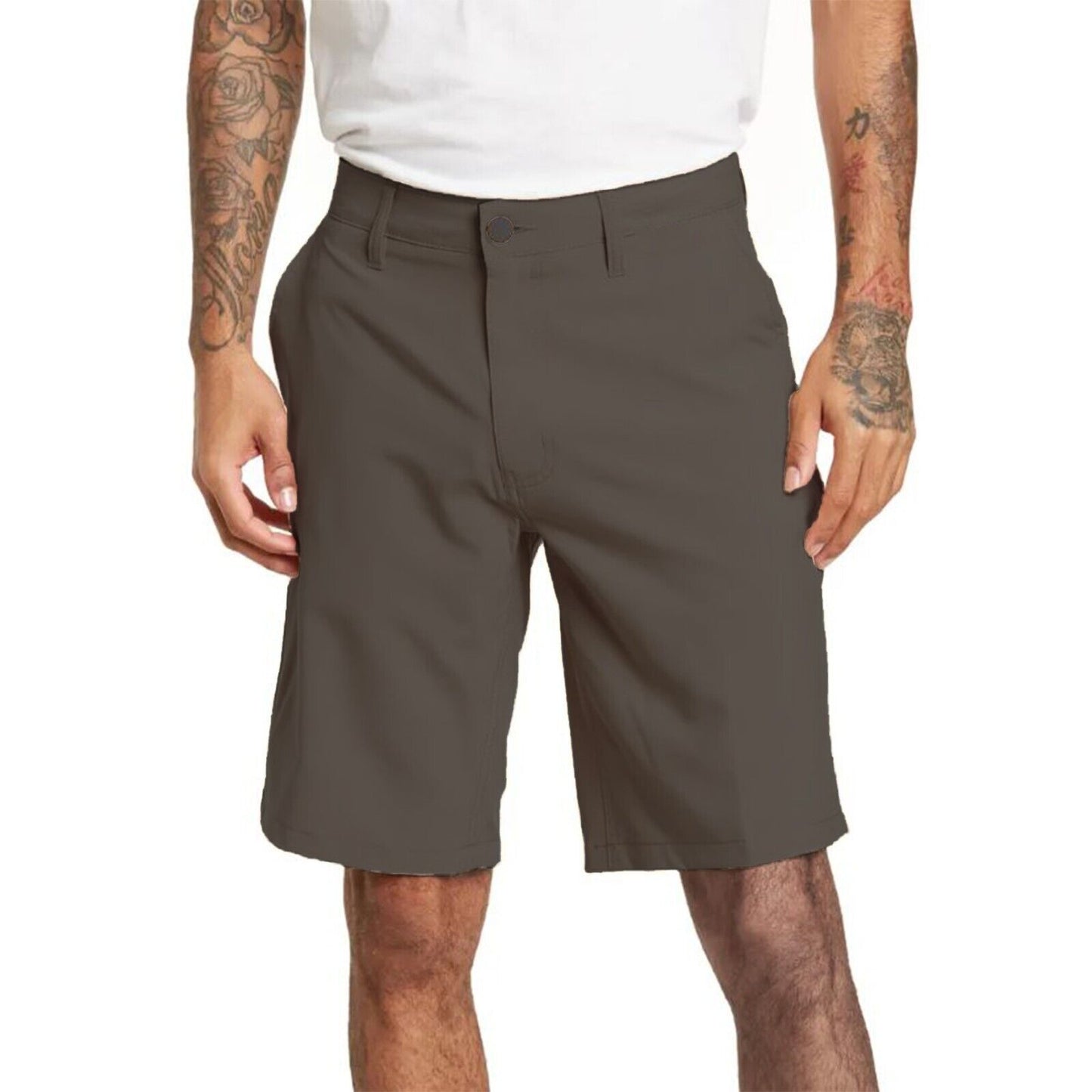 Mens 20" Quick Dry Hybrid Board Walk Shorts 4-Way Stretch