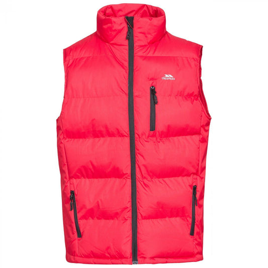 Trespass CLASP Mens Padded Gilet Light Weight Quilted Bodywarmer Vest Waistcoat