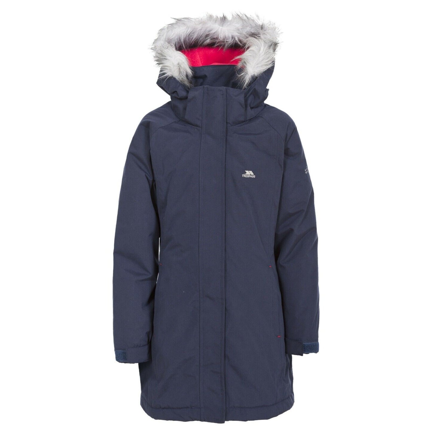 Trespass Fame Girls Waterproof Parka Jacket Padded Windproof Coat