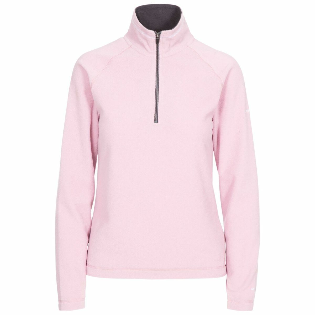 Ladies Trespass Skylar Half Zip Top Fleece Jumper - Pull Over Zipper