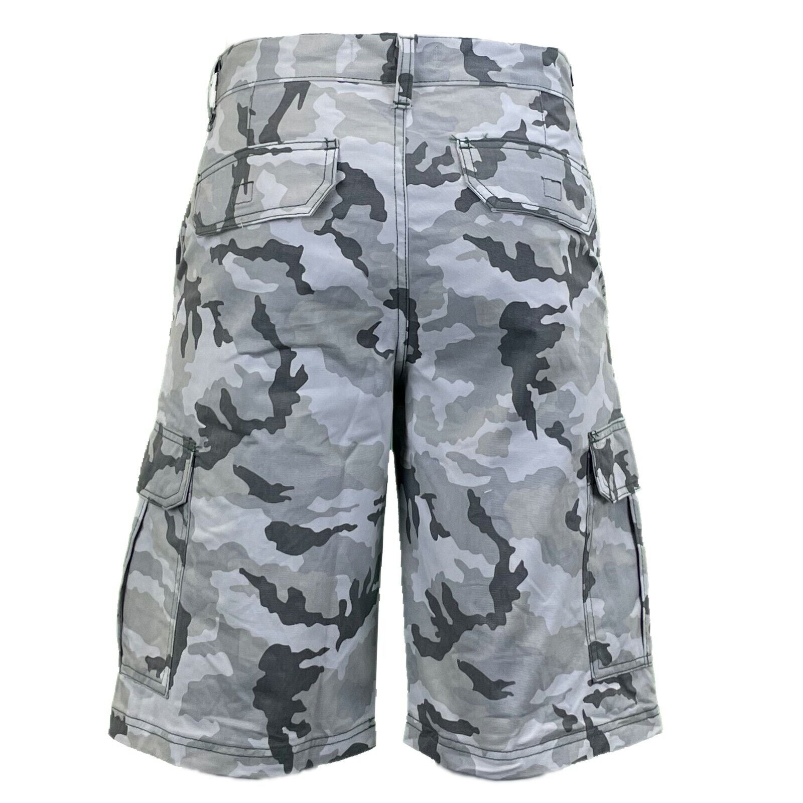 Mens Urban Camo Cargo Combat Multipocket Cotton Shorts