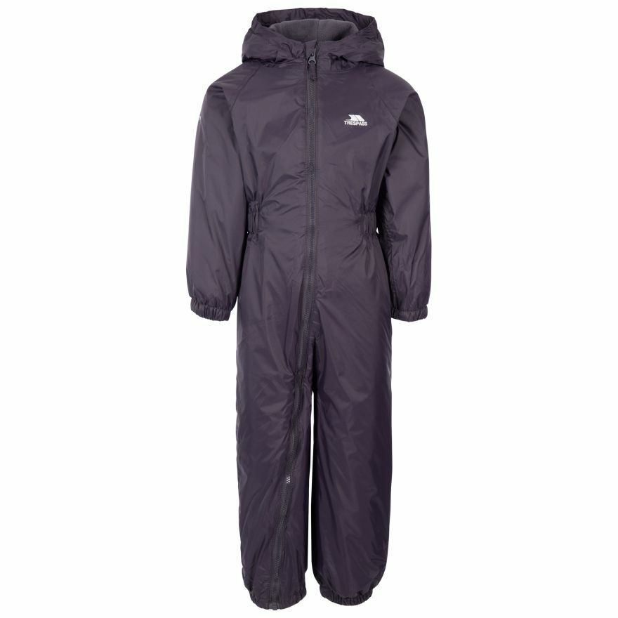 Trespass Button Boys / Girls Waterproof Rainsuit All In One Suit | Kids