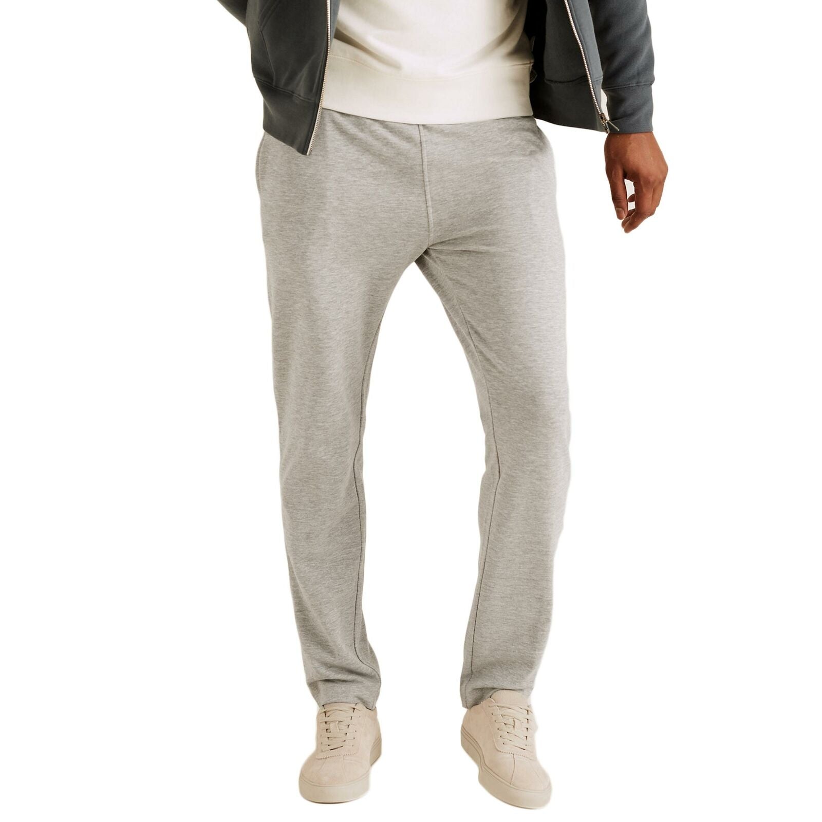 Mens Slim Fit Joggers Jogging Bottoms Fleece Cotton Sweatpants