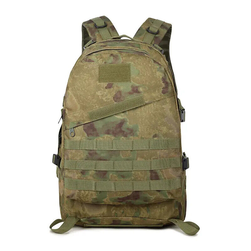 40L Camouflage 3D Tactical Outdoor Military Rucksack Backpack Camping Hiking Bag