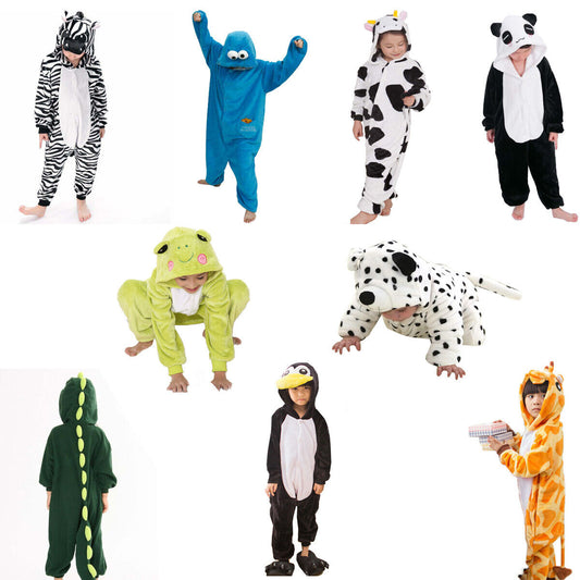 Unisex Kids Kigurumi Animal Character Costume 1Onesie1 Pyjamas Fancy Dress