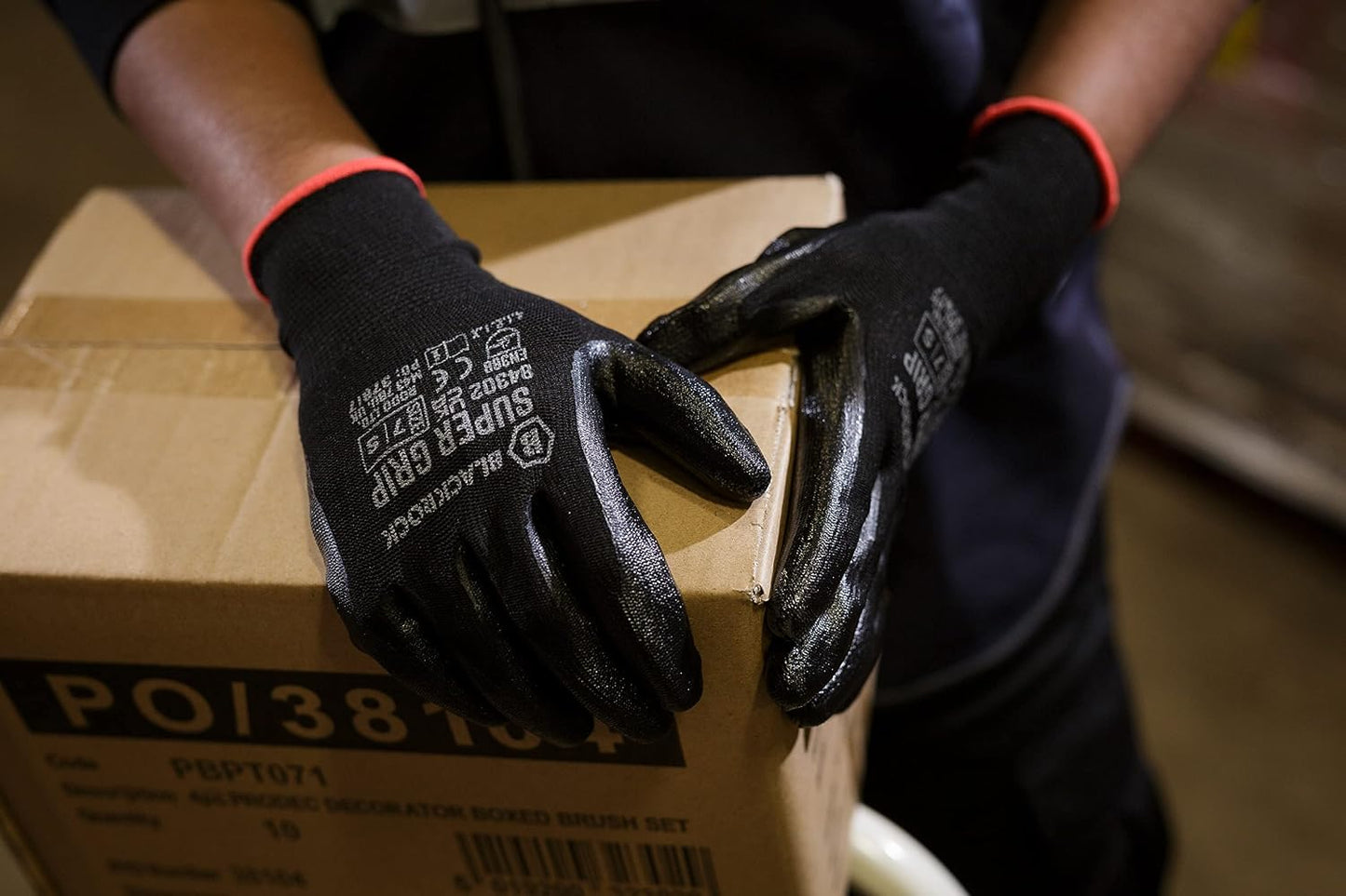 Super Grip Nitrile Work Gloves | High-Dexterity Safety & DIY Gloves