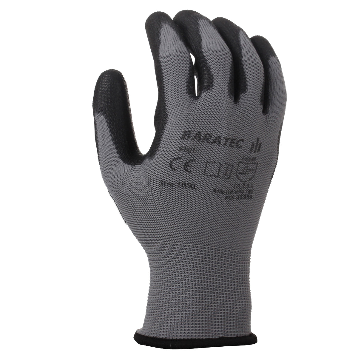 Baratec Workwear Nitrile Coated Grip Glove - 12 PACK