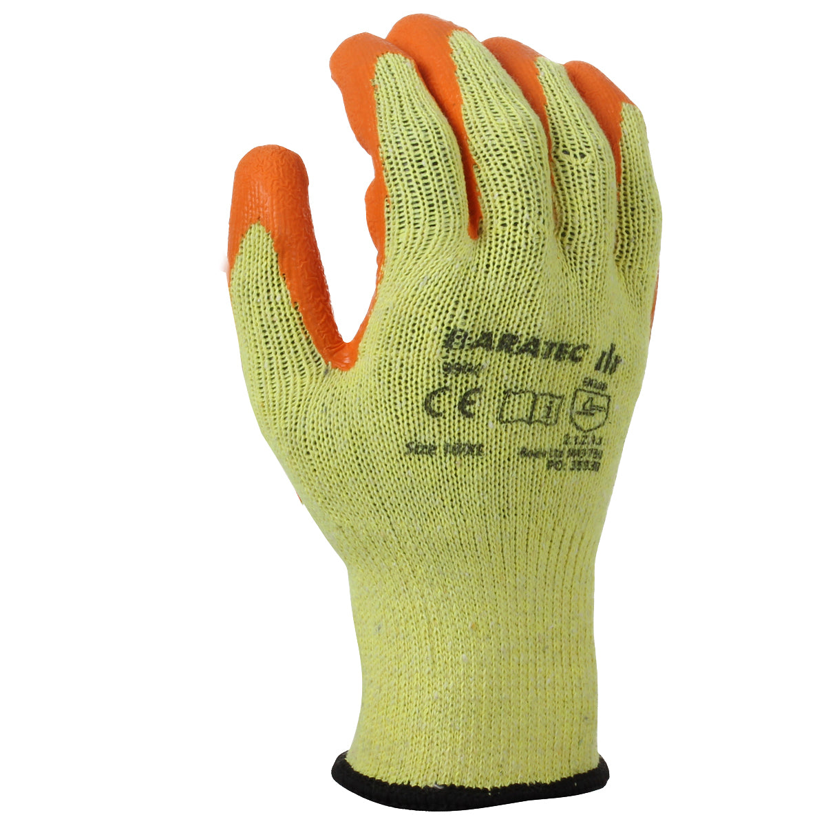 Baratec Workwear Latex Gripper Glove - Wet & Dry Conditions - 12 PACK