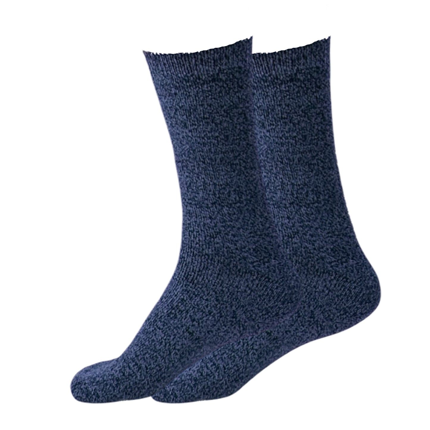 Ladies 2.13 Tog Heated Fleece Lined Thermal Socks - Pack of 3