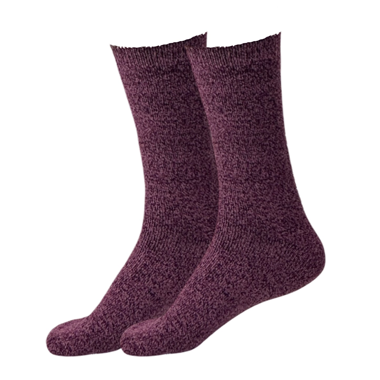 Ladies 2.13 Tog Heated Fleece Lined Thermal Socks - Pack of 3