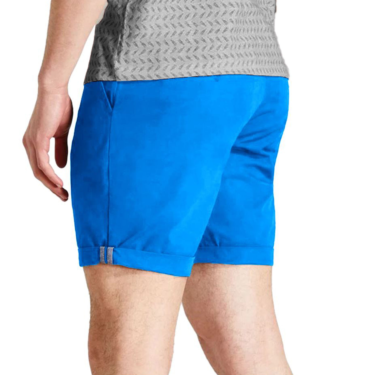 Mens Casual Cotton Summer Chino Shorts