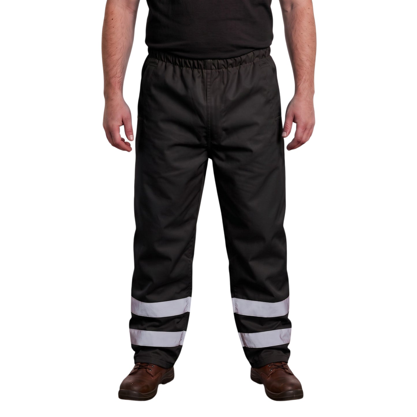 Hi-Vis Waterproof Overtrousers | EN471 Class 1 Safety Pants