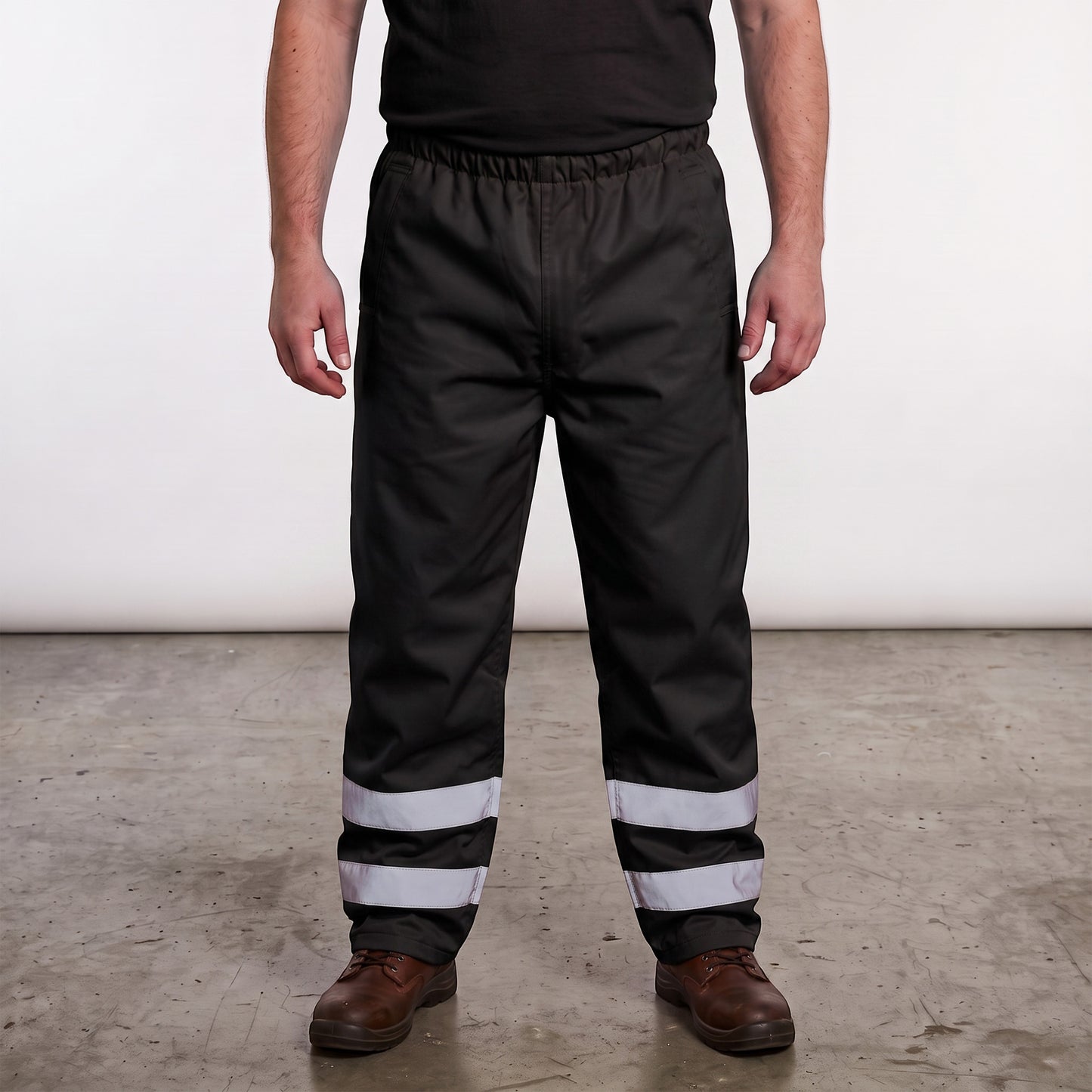 Hi-Vis Waterproof Overtrousers | EN471 Class 1 Safety Pants