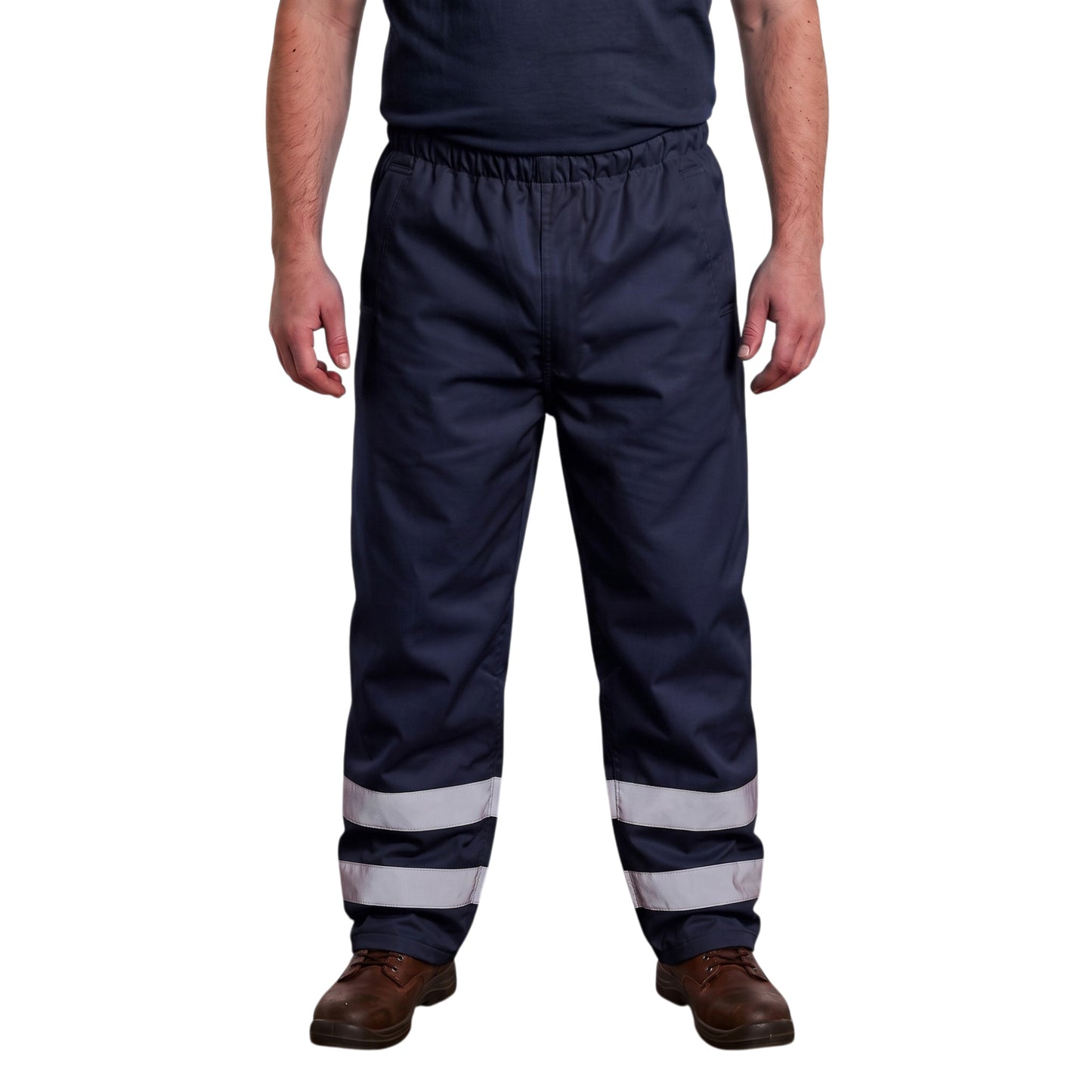 Hi-Vis Waterproof Overtrousers | EN471 Class 1 Safety Pants