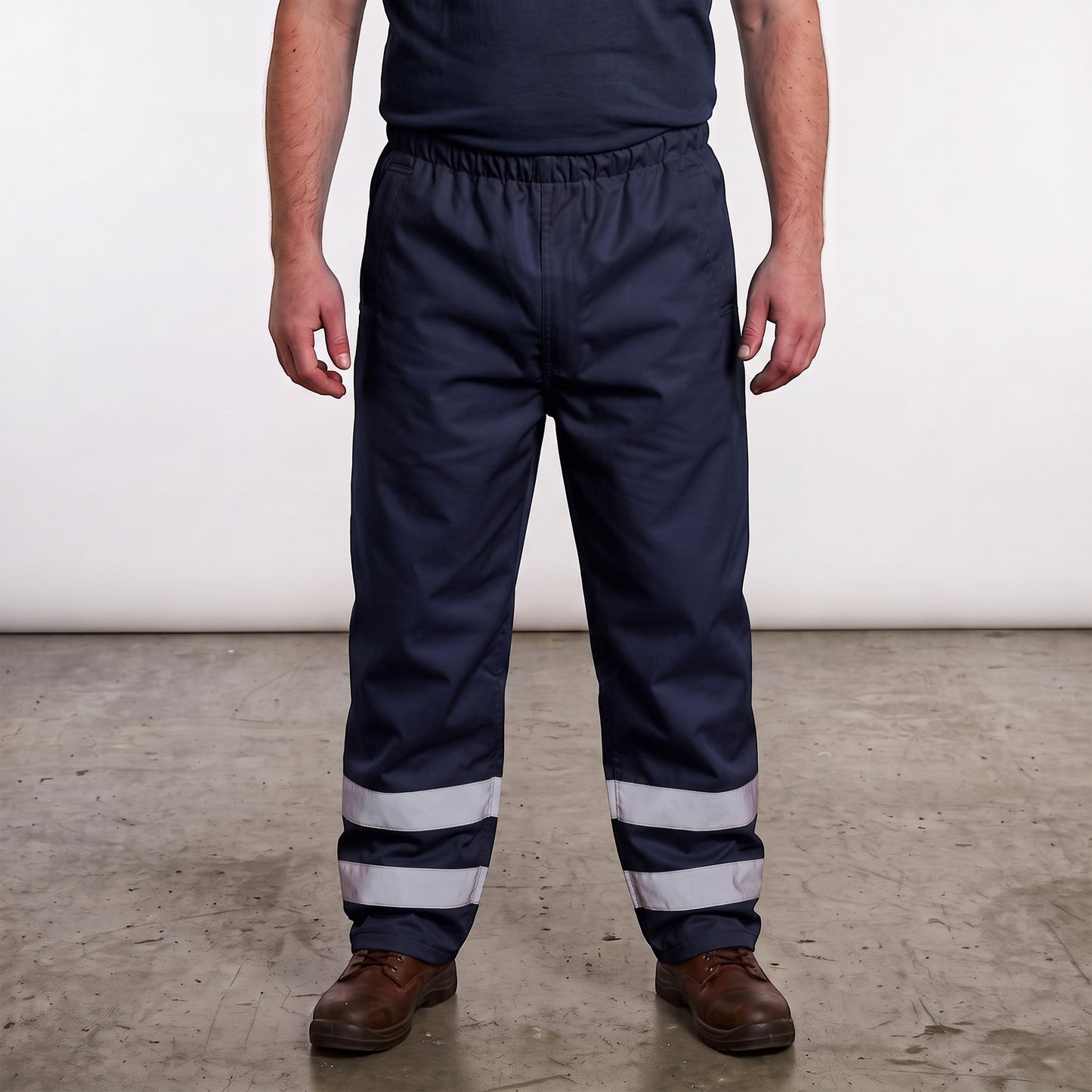 Hi-Vis Waterproof Overtrousers | EN471 Class 1 Safety Pants