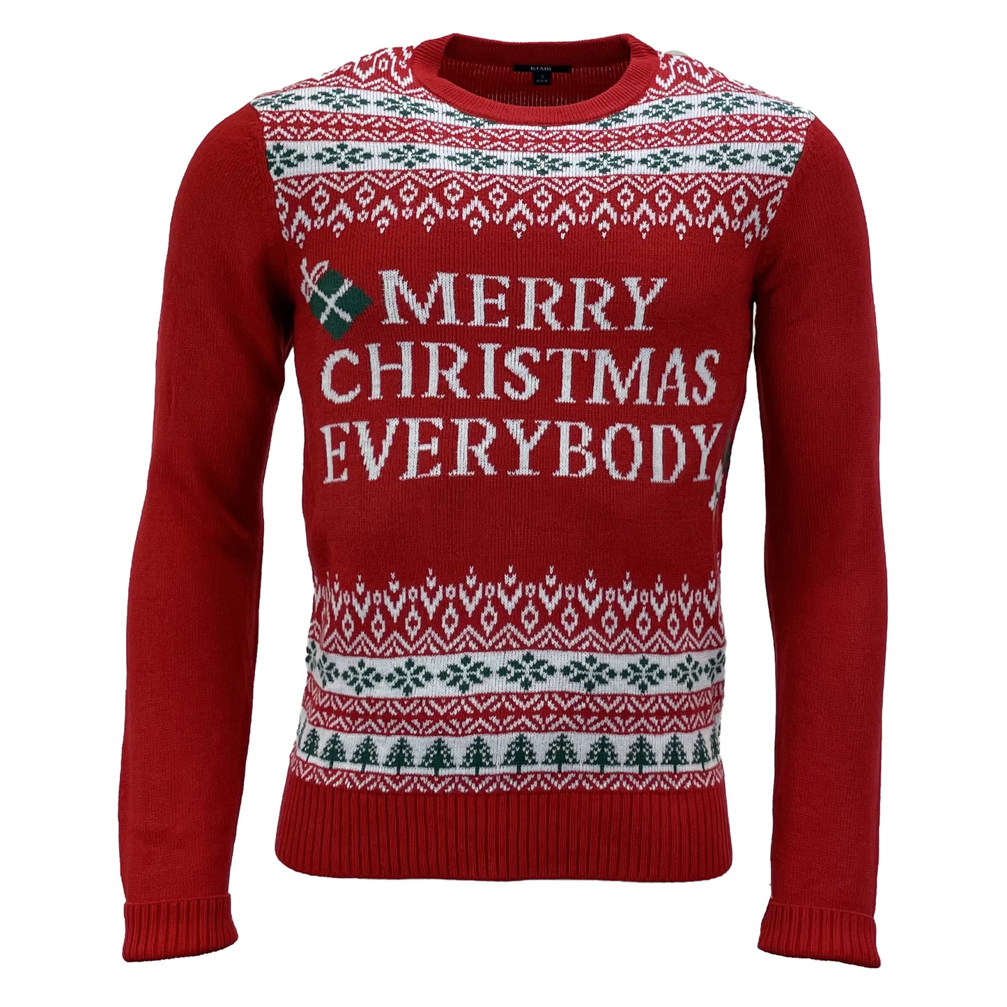 Adults Vintage Christmas Eve Novelty Festive Jumper