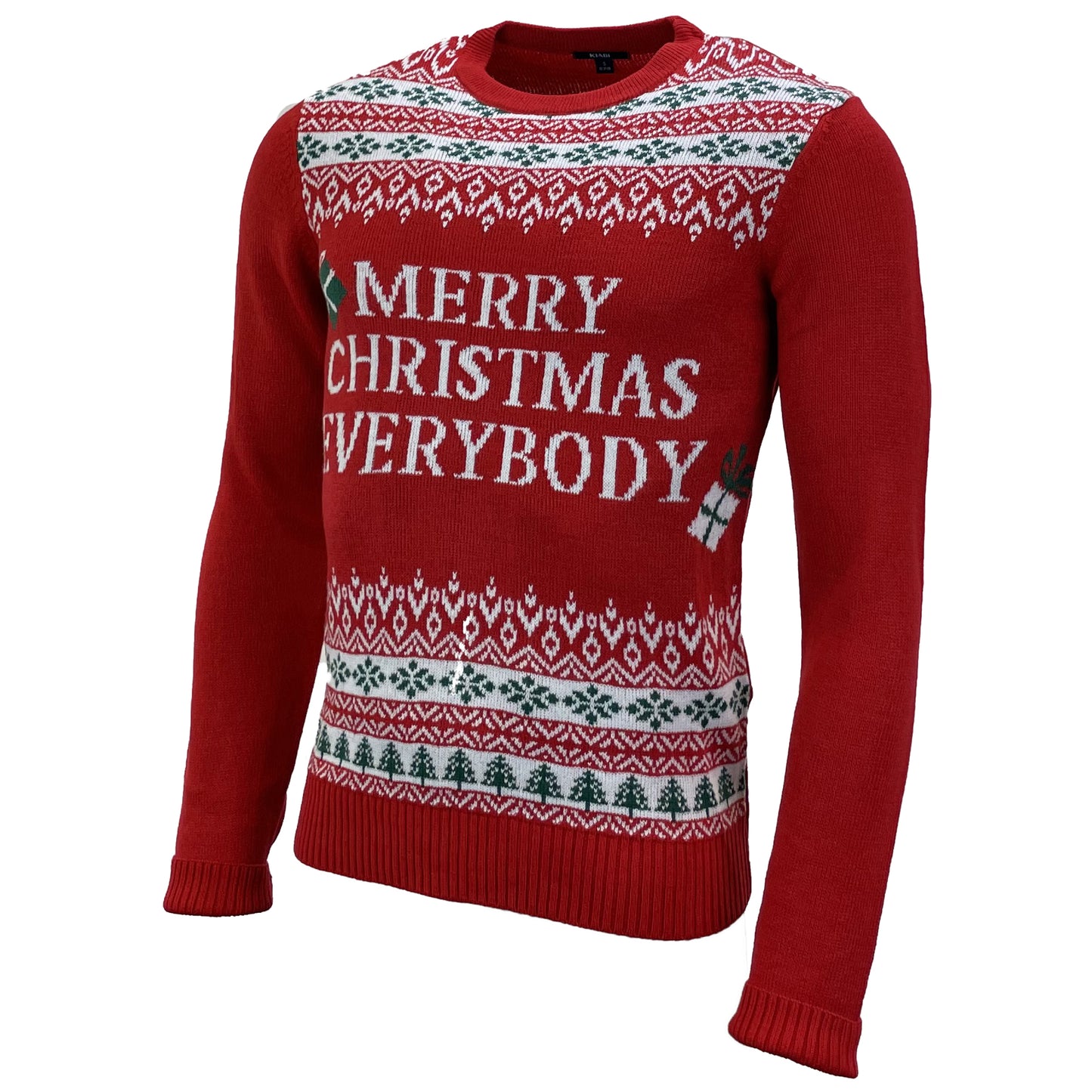 Adults Vintage Christmas Eve Novelty Festive Jumper