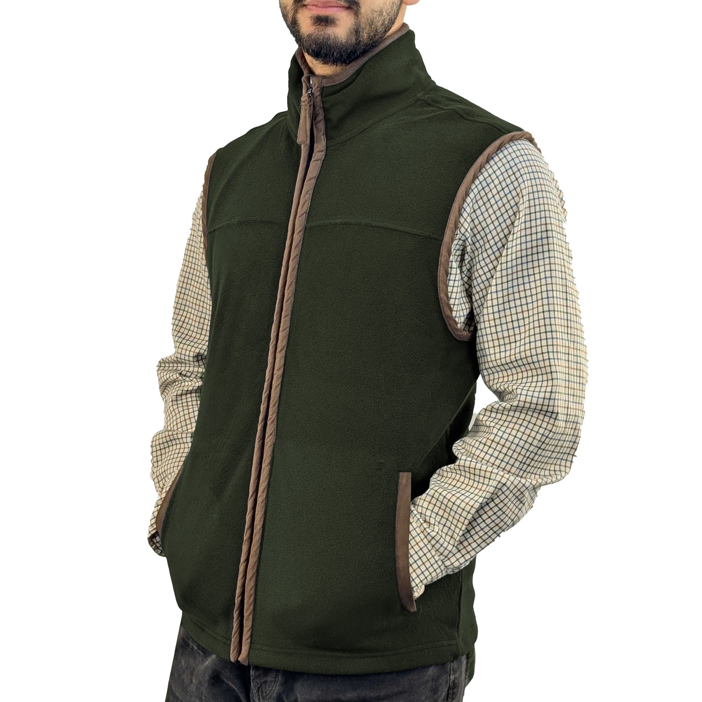 Mens Lightweight Anti-Pill Micro-Fleece Bodywarmer