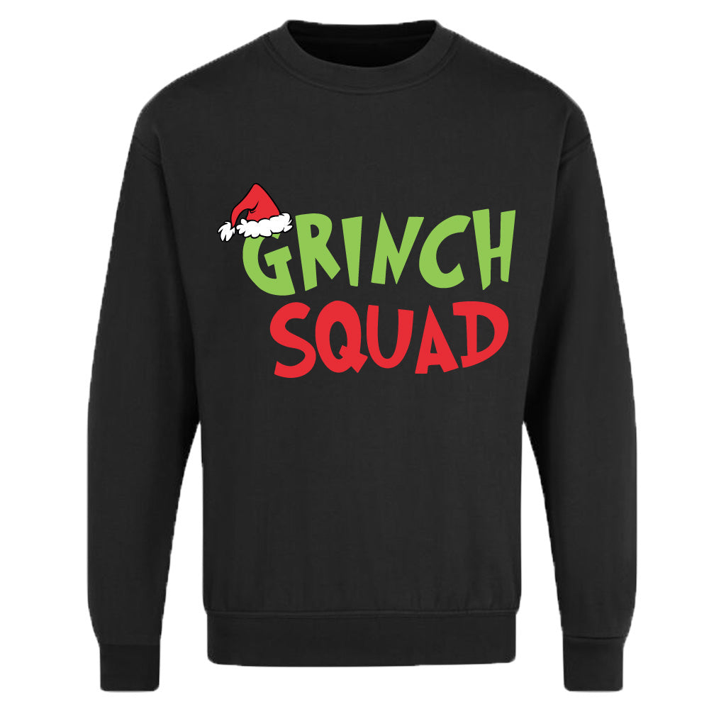 Unisex Adults Grinch Squad Christmas Sweatshirt