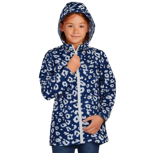 Kids Girls Ruth Printed Kagool Pac-a-mac Rain Jacket
