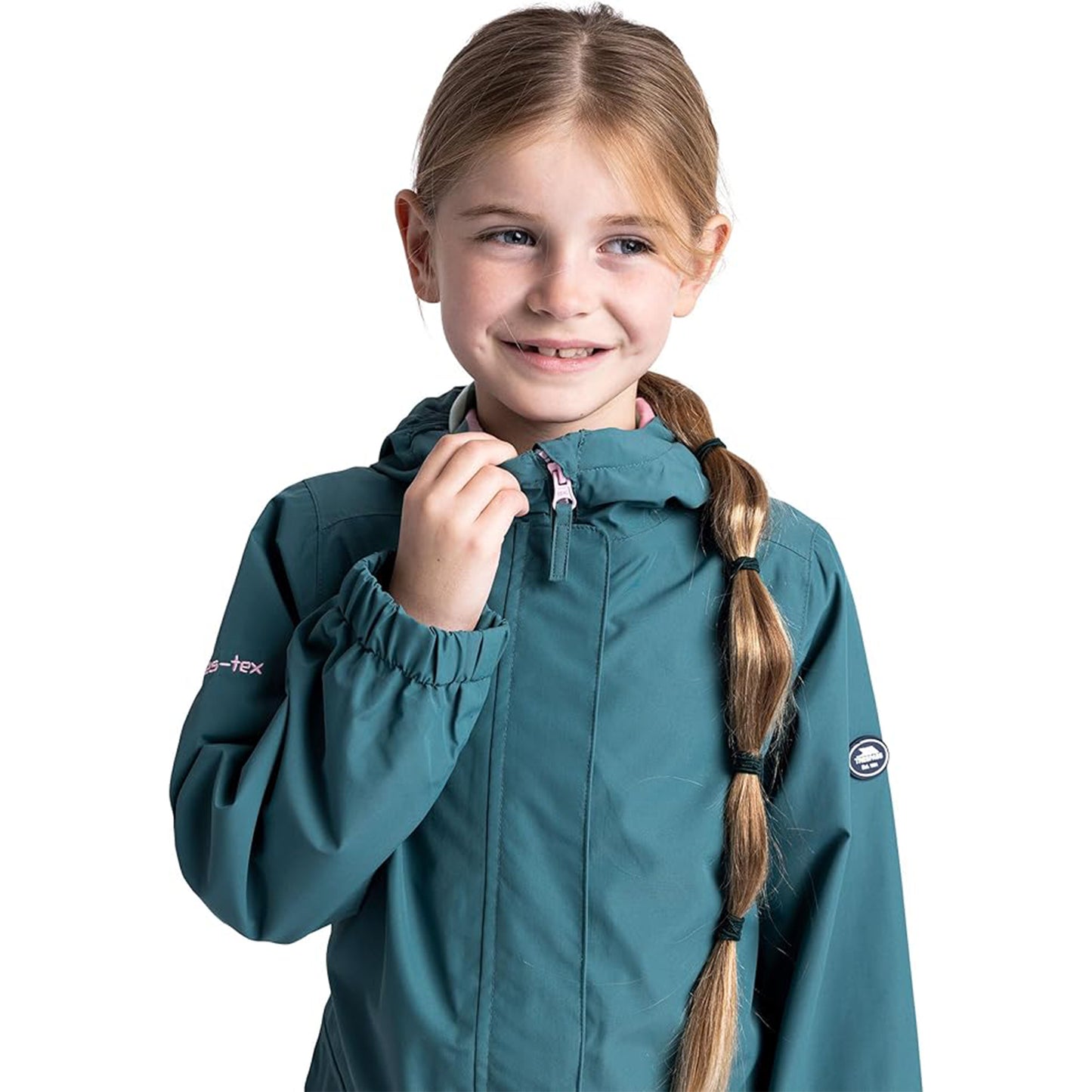 Kids Girls Flourish Waterproof Raincoat
