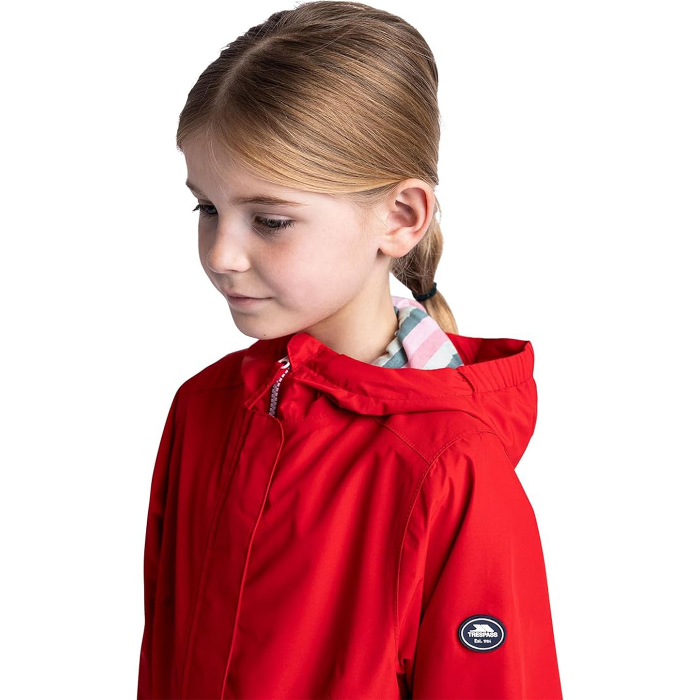 Kids Girls Flourish Waterproof Raincoat