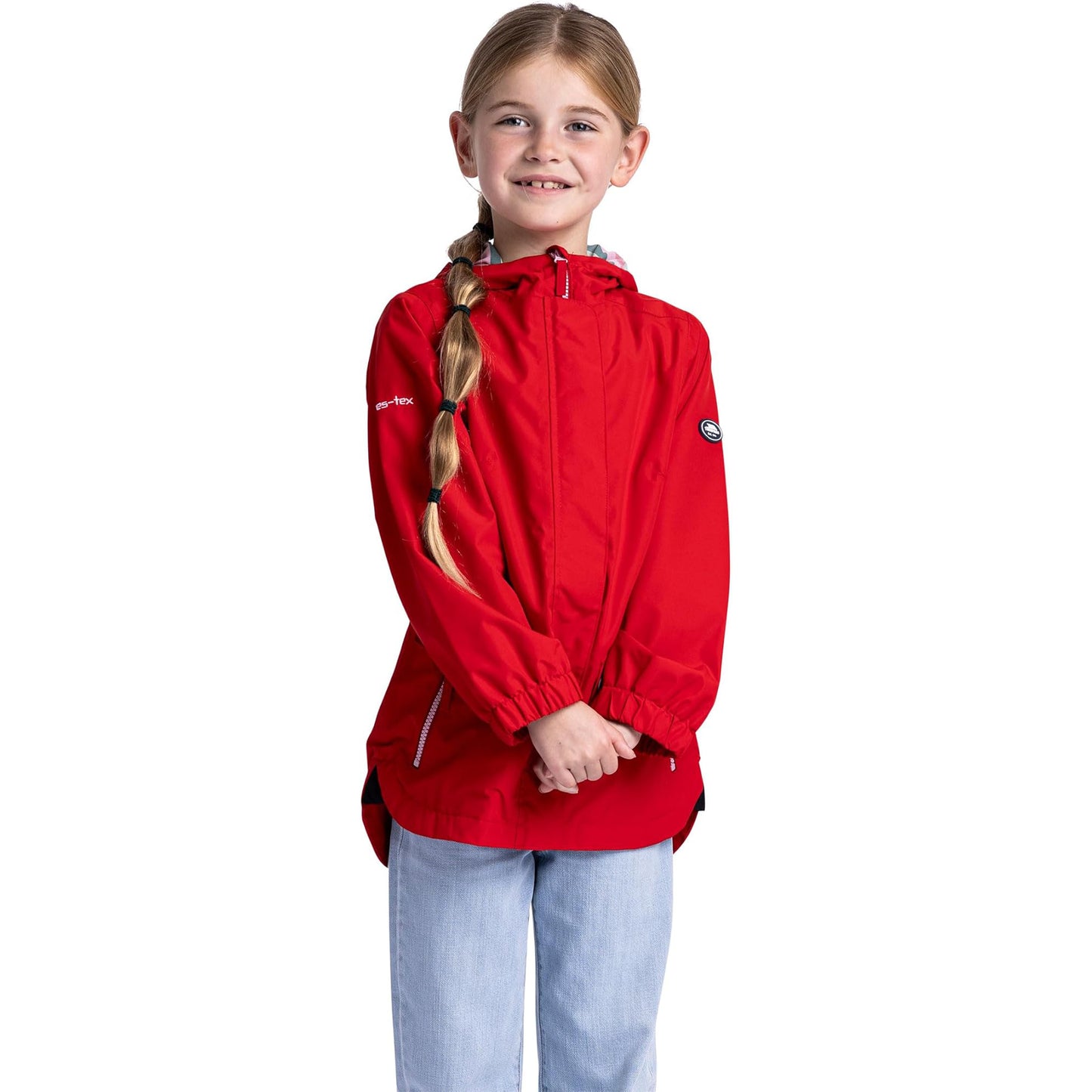 Kids Girls Flourish Waterproof Raincoat