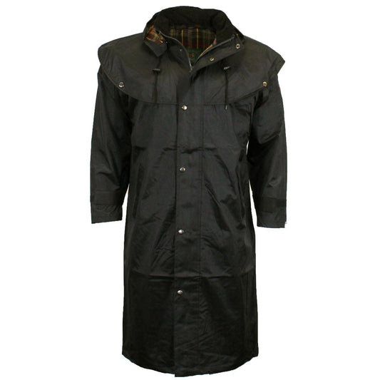 Mens Midland Outdoor Riding Cape Trench Waterproof Coat