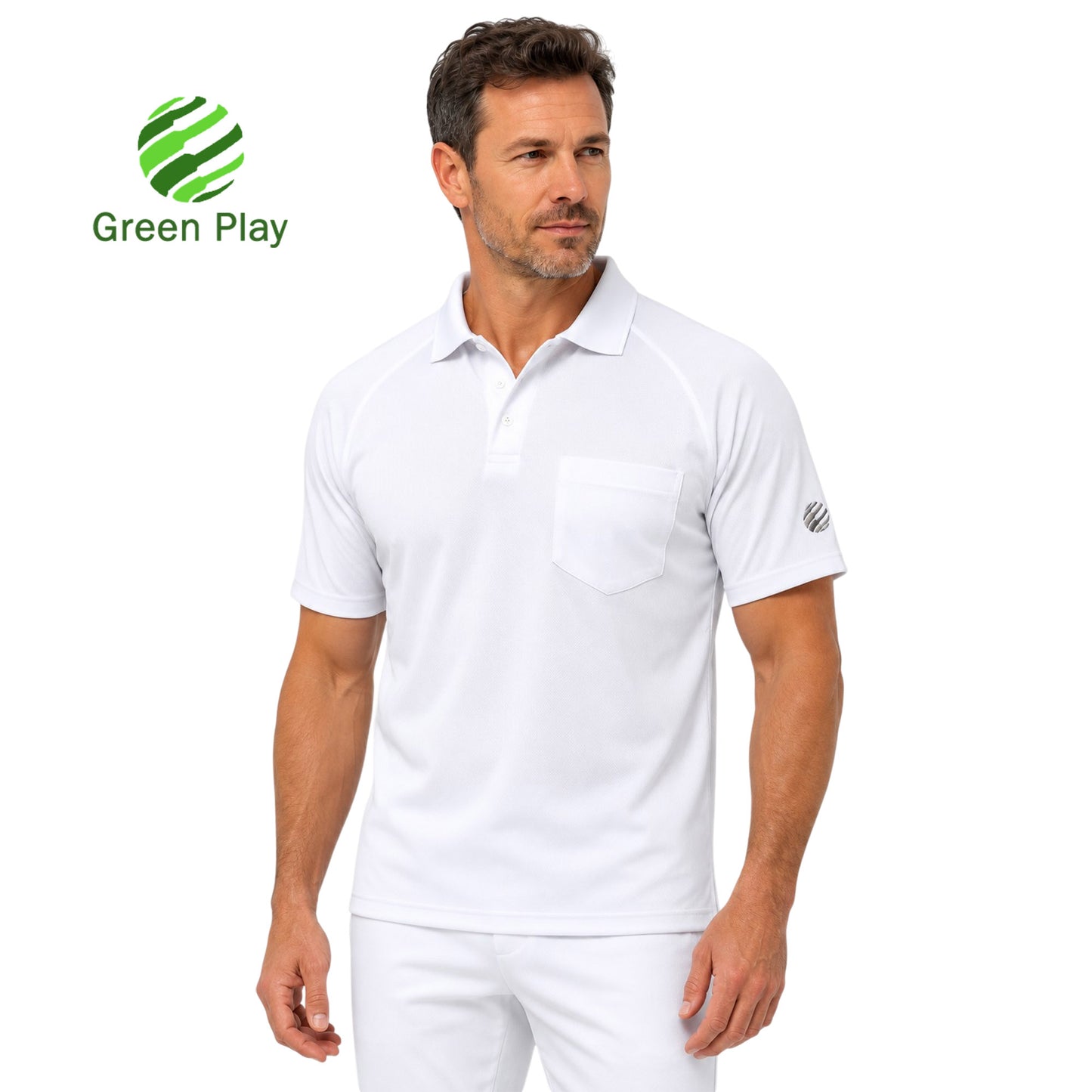 Men's Professional Sports Bowling Polo Shirt
