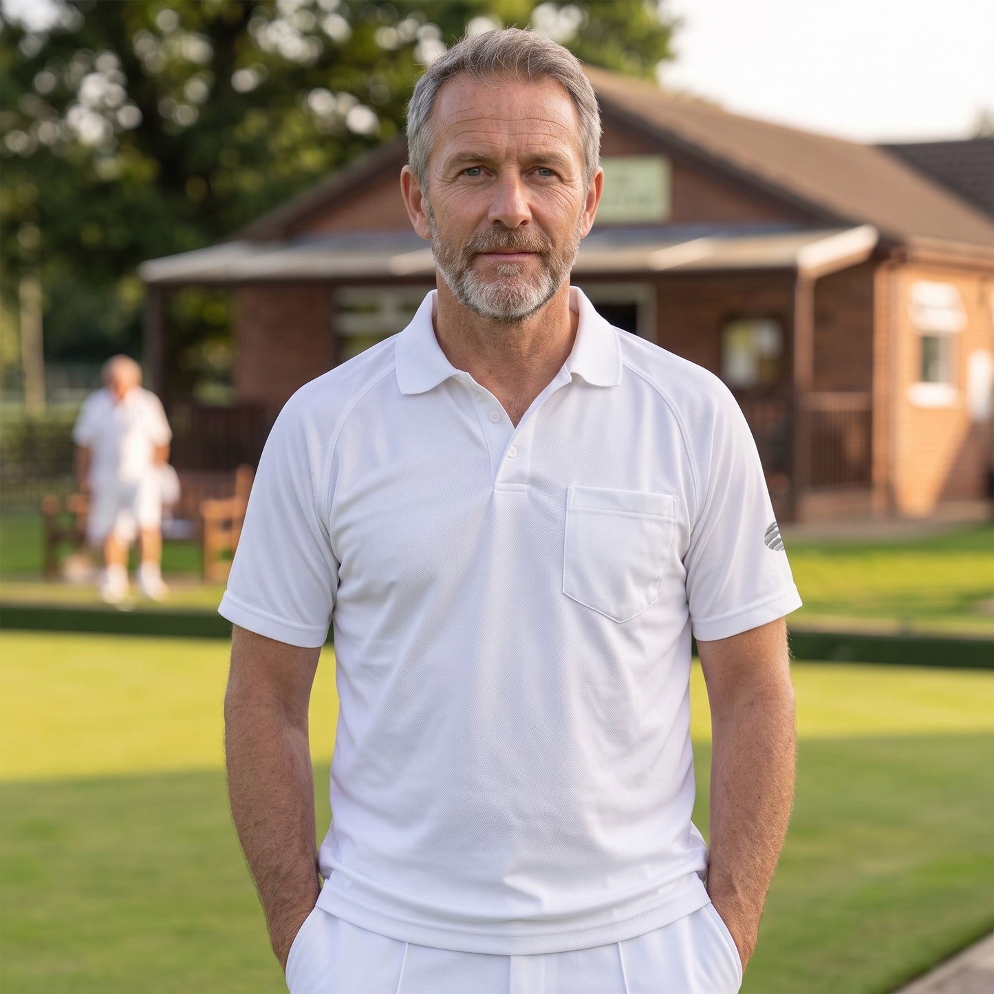 Men's Professional Sports Bowling Polo Shirt