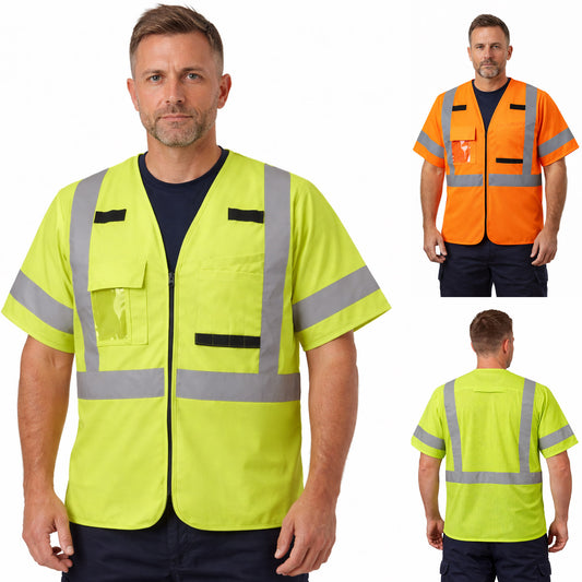 Class 3 High Visibility Safety Vest
