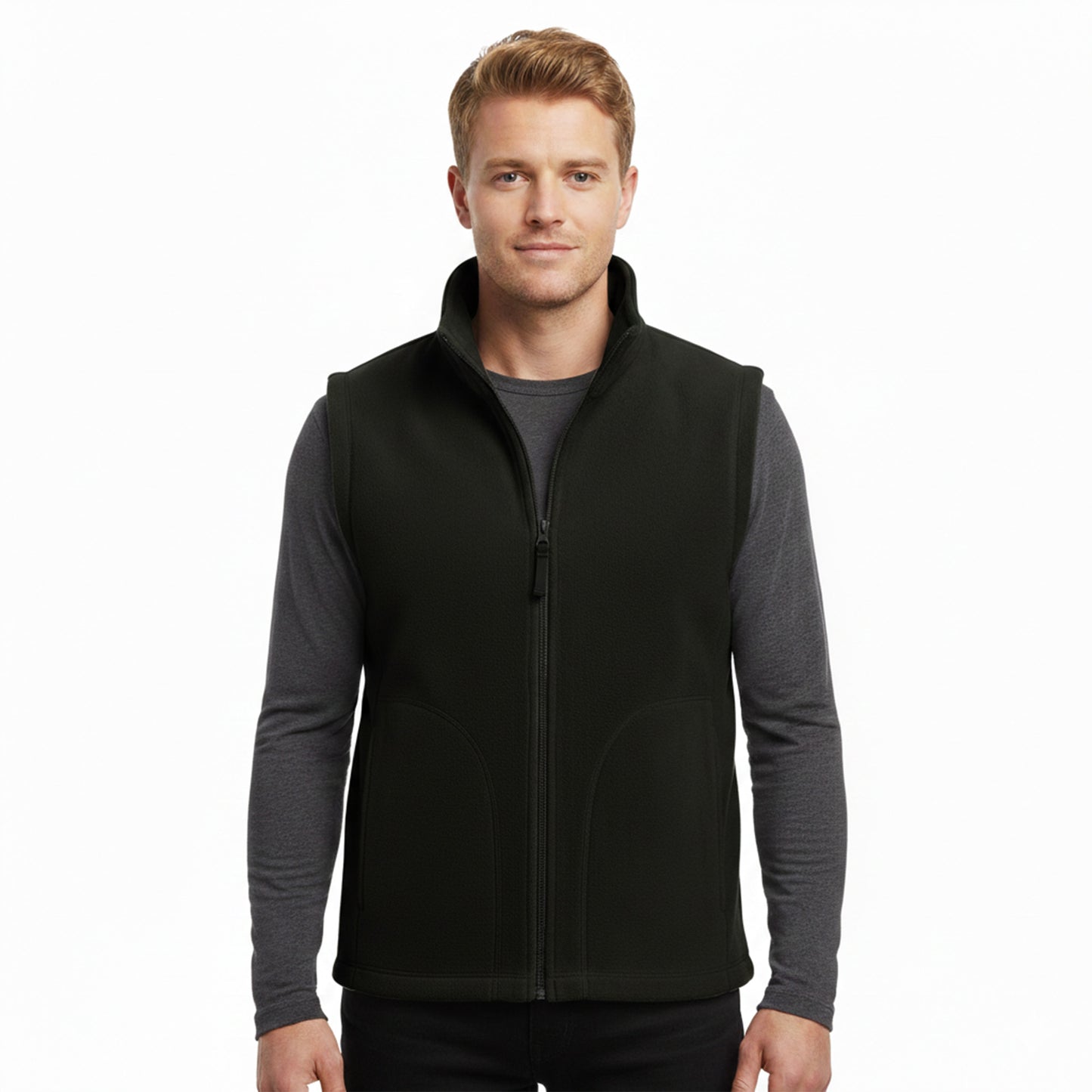 Men’s Microfleece Bodywarmer | 300GSM Casual Warm Gilet