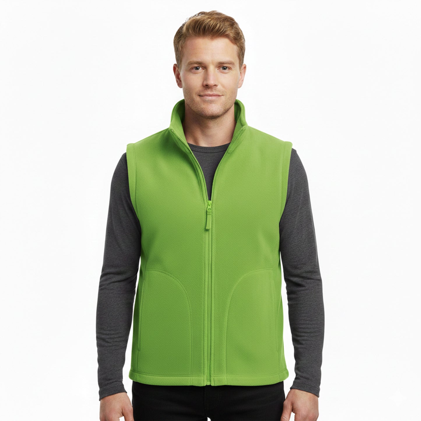 Men’s Microfleece Bodywarmer | 300GSM Casual Warm Gilet