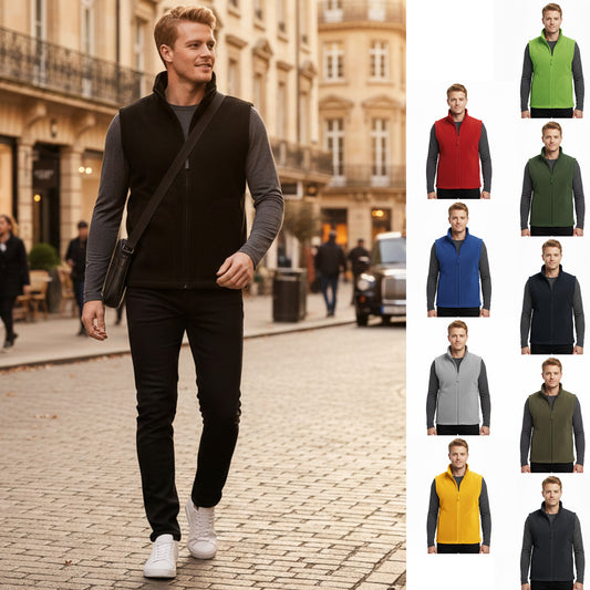 Men’s Microfleece Bodywarmer | 300GSM Casual Warm Gilet