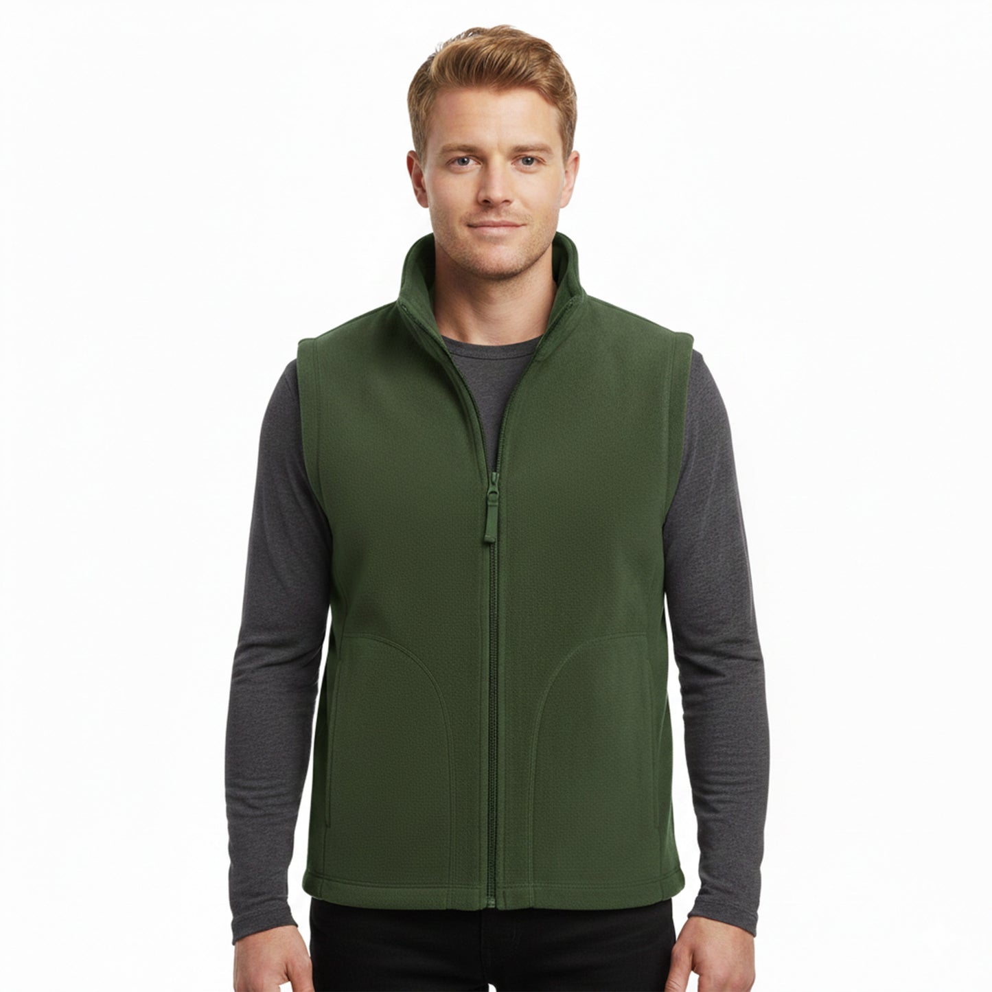 Men’s Microfleece Bodywarmer | 300GSM Casual Warm Gilet