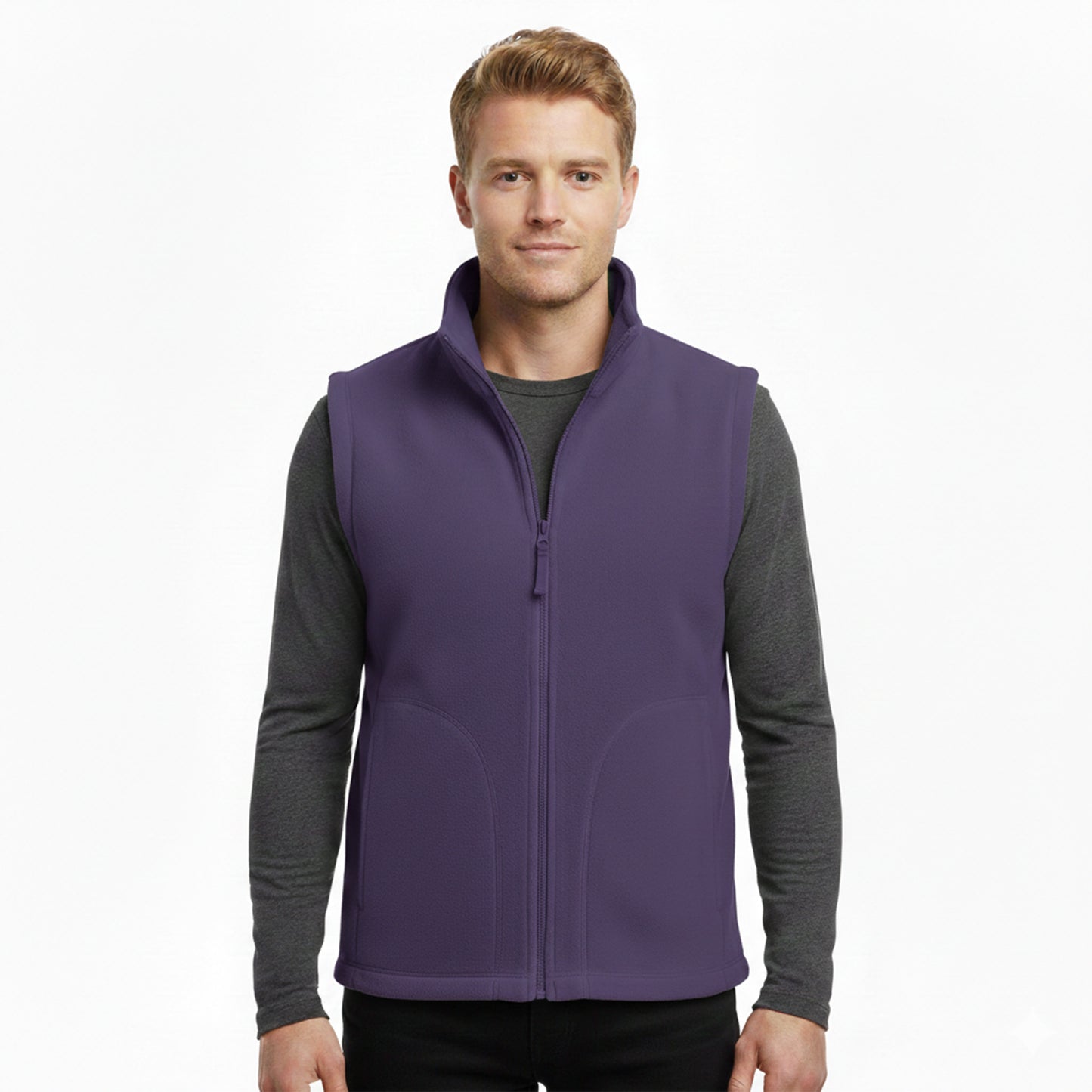 Men’s Microfleece Bodywarmer | 300GSM Casual Warm Gilet