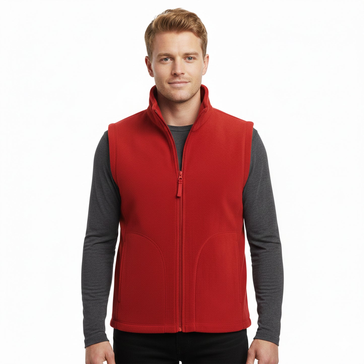 Men’s Microfleece Bodywarmer | 300GSM Casual Warm Gilet
