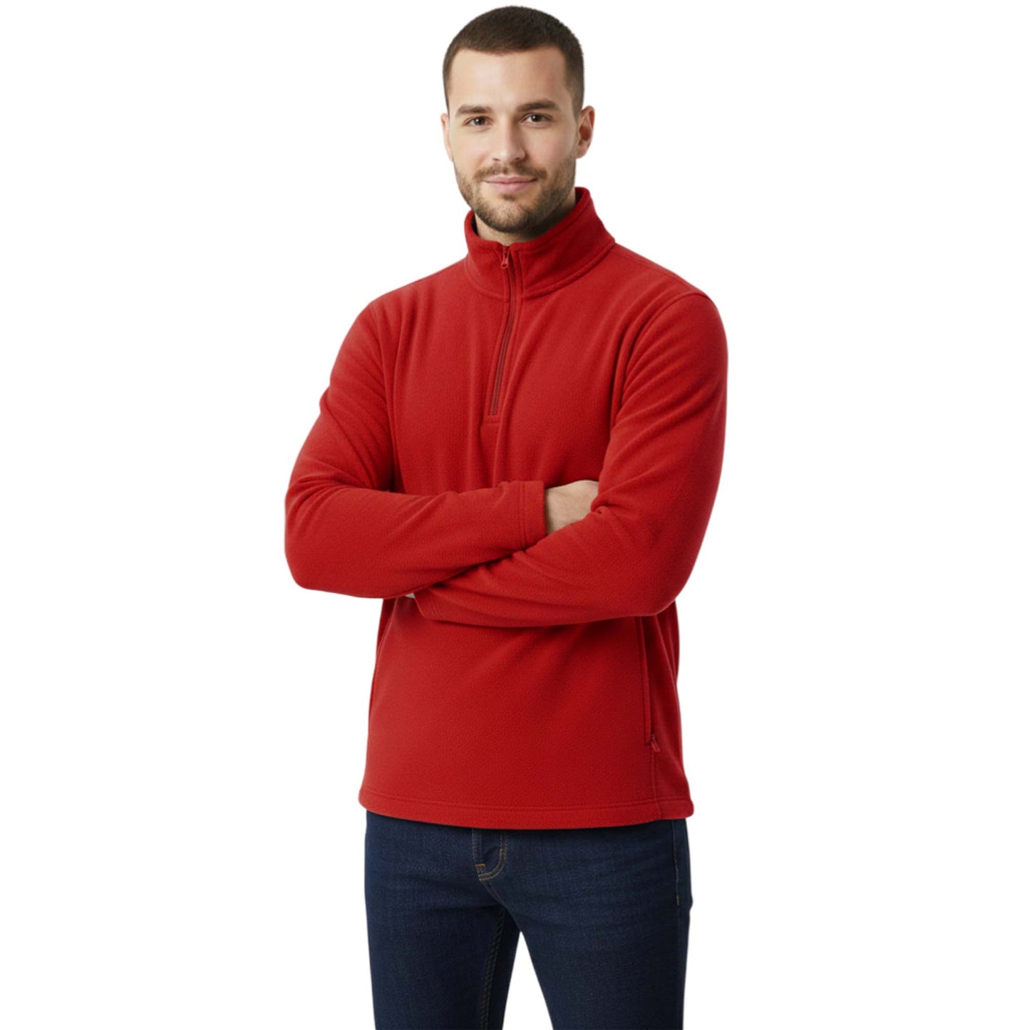 Mens 1/4 Zip Neck 300gsm Fleece Pullover