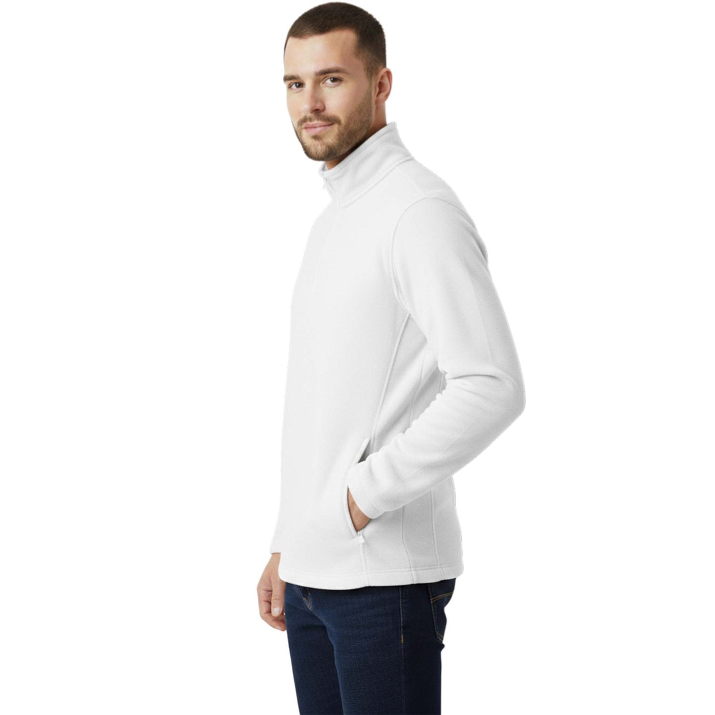 Mens 1/4 Zip Neck 300gsm Fleece Pullover