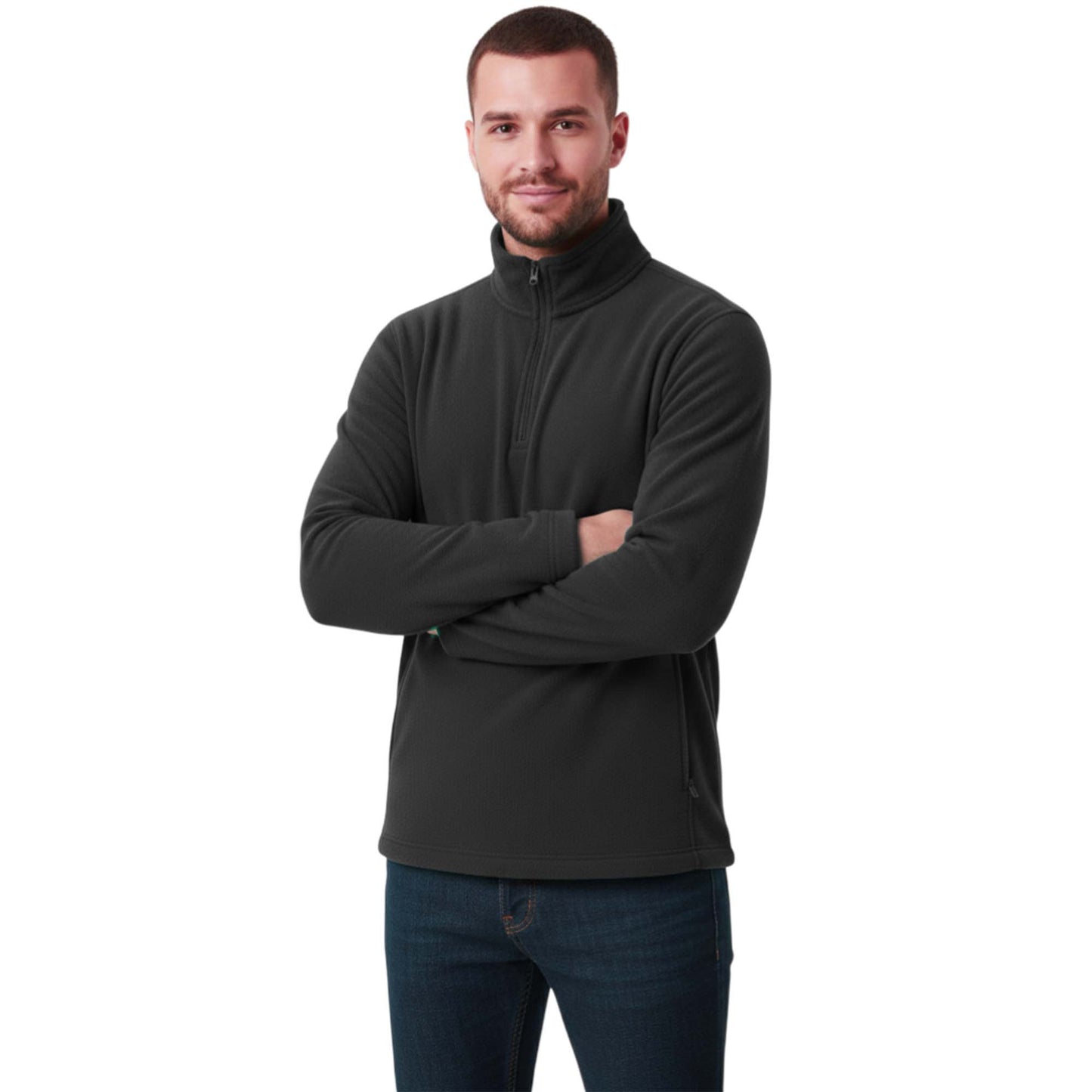 Mens 1/4 Zip Neck 300gsm Fleece Pullover