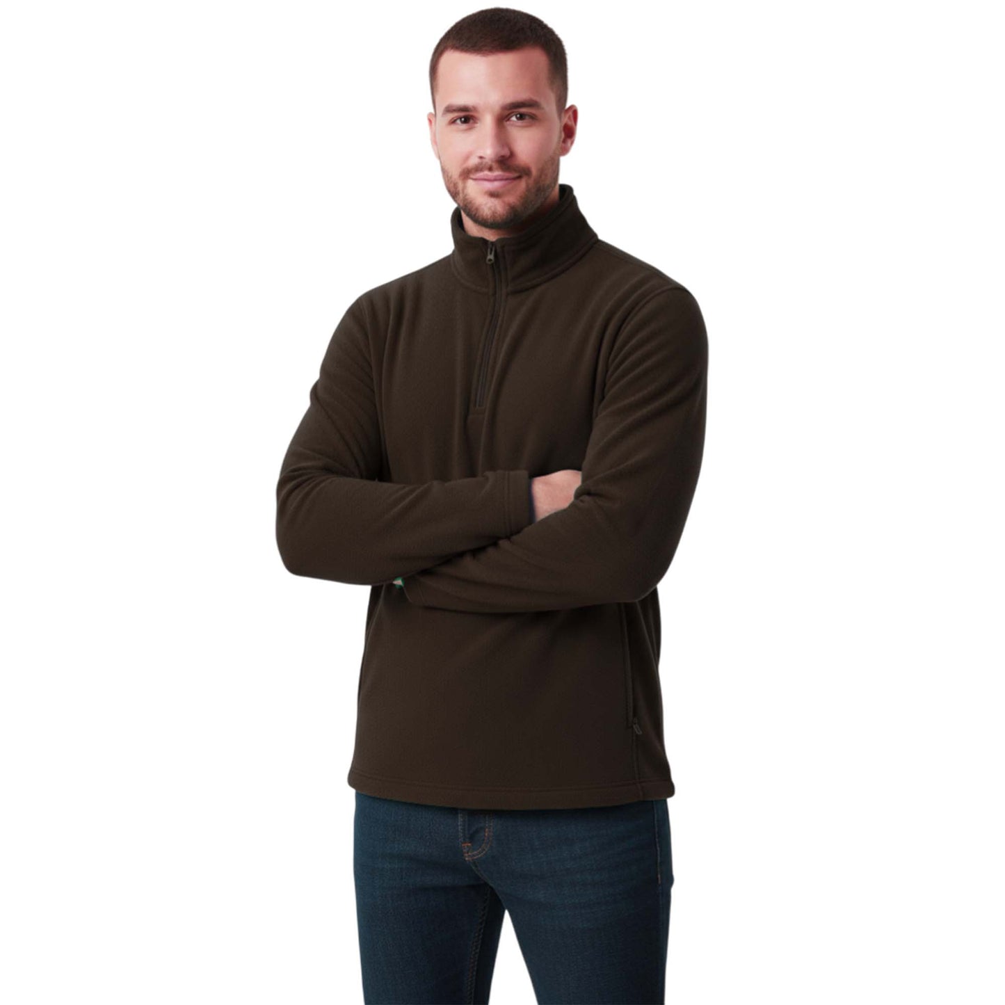 Mens 1/4 Zip Neck 300gsm Fleece Pullover