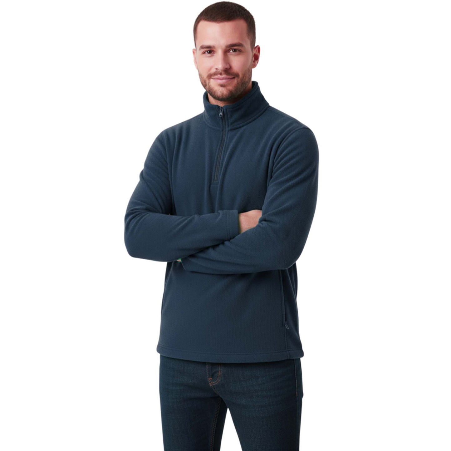 Mens 1/4 Zip Neck 300gsm Fleece Pullover