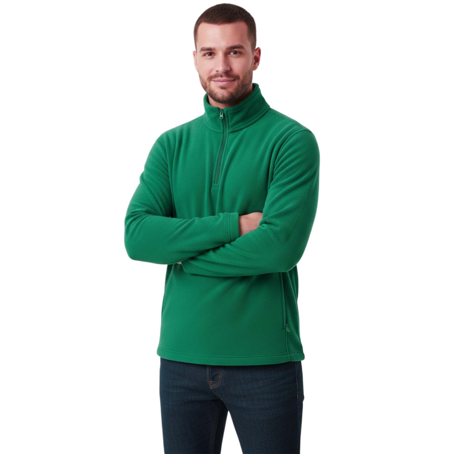 Mens 1/4 Zip Neck 300gsm Fleece Pullover