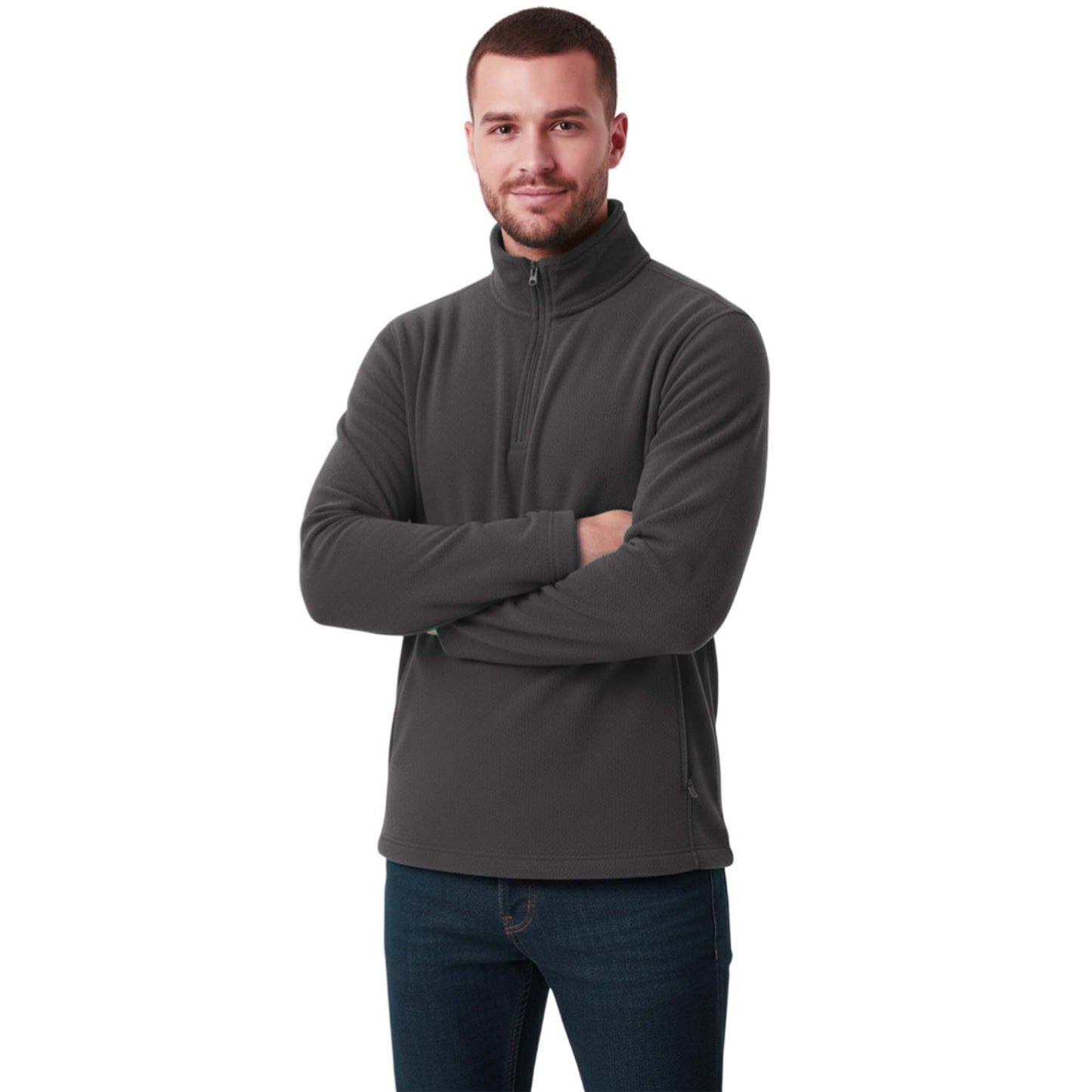 Mens 1/4 Zip Neck 300gsm Fleece Pullover